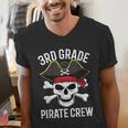 3rd Grade Pirate Crew Halloween Costume Student Teacher Men's V-Neck T-Shirt, funny gift 3rd Grade Pirate Crew Halloween Costume Student Teacher Men's V-Neck T-Shirt, funny gift