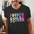 4th Grade Squad Fourth Teacher Student Team Back To School Men's V-Neck T-Shirt, 4th Grade Teacher Shirts, funny gift 4th Grade Squad Fourth Teacher Student Team Back To School Men's V-Neck T-Shirt, 4th Grade Teacher Shirts, funny gift