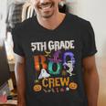 5th Grade Boo Crew Teacher Student Halloween Costume For Men Women Kids Men's V-Neck T-Shirt, funny gift