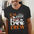 5th Grade Boo Crew Teachers Students Ghost Halloween Men's V-Neck T-Shirt, funny gift 5th Grade Boo Crew Teachers Students Ghost Halloween Men's V-Neck T-Shirt, funny gift