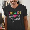 5th Grade Squad Fifth Teacher Student Team Back To School Men's V-Neck T-Shirt, funny gift 5th Grade Squad Fifth Teacher Student Team Back To School Men's V-Neck T-Shirt, funny gift