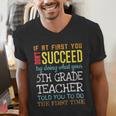 5th Grade Teacher Appreciation Men's V-Neck T-Shirt, funny gift