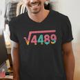 67 Ice Cream Drip Meme Square Root 4489 Slang Math Teacher Men's V-Neck T-Shirt, funny gift 67 Ice Cream Drip Meme Square Root 4489 Slang Math Teacher Men's V-Neck T-Shirt, funny gift