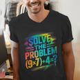 67 Meme PEMDAS Elementary Math Teacher Six Seven Men's V-Neck T-Shirt, funny gift 67 Meme PEMDAS Elementary Math Teacher Six Seven Men's V-Neck T-Shirt, funny gift