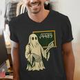 67 Meme Square Root 4489 Slang Math Teacher Skeleton Men's V-Neck T-Shirt, funny gift 67 Meme Square Root 4489 Slang Math Teacher Skeleton Men's V-Neck T-Shirt, funny gift