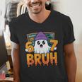67 Teacher Ghost Six Seven Meme Math Equation Bruh Halloween Men's V-Neck T-Shirt, funny gift 67 Teacher Ghost Six Seven Meme Math Equation Bruh Halloween Men's V-Neck T-Shirt, funny gift