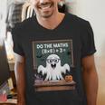 67 Teacher Halloween Ghost Six Seven Meme Do The Maths Men's V-Neck T-Shirt, funny gift 67 Teacher Halloween Ghost Six Seven Meme Do The Maths Men's V-Neck T-Shirt, funny gift