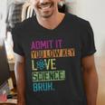 Admit It You Low Key Love Science Bruh Funny Science Teacher Men's V-Neck T-Shirt, Science Teacher Shirts, funny gift Admit It You Low Key Love Science Bruh Funny Science Teacher Men's V-Neck T-Shirt, Science Teacher Shirts, funny gift