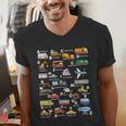 Alphabet Vehicles ABCs Learning Teachers Kids Boys Girls Men's V-Neck T-Shirt, funny gift Alphabet Vehicles ABCs Learning Teachers Kids Boys Girls Men's V-Neck T-Shirt, funny gift