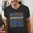 Anthropology Words Anthropologist Teacher Men's V-Neck T-Shirt, funny gift Anthropology Words Anthropologist Teacher Men's V-Neck T-Shirt, funny gift