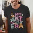 In My Art Teacher Era Teaching Future Artist Back To School Men's V-Neck T-Shirt, Future Teacher Shirts, funny gift
