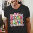 Back To School Kindergarten Preppy Teacher Girl Men's V-Neck T-Shirt, funny gift Back To School Kindergarten Preppy Teacher Girl Men's V-Neck T-Shirt, funny gift