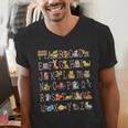 Back To School Kindergarten Teacher ABCs Animals Alphabet Men's V-Neck T-Shirt, funny gift