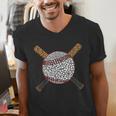 Baseball Happy Dot Day Shirts For Kids Men Women Teacher Men's V-Neck T-Shirt, funny gift