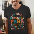 Bilingual Paraeducator Paraprofessional Parapro Teachers Men's V-Neck T-Shirt, funny gift Bilingual Paraeducator Paraprofessional Parapro Teachers Men's V-Neck T-Shirt, funny gift