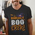 Biology Boo Crew Halloween Biology Teacher Matching For Men Women Kids Men's V-Neck T-Shirt, funny gift Biology Boo Crew Halloween Biology Teacher Matching For Men Women Kids Men's V-Neck T-Shirt, funny gift