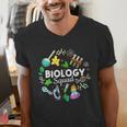 Biology Squad Science Teacher Student Biologist Men's V-Neck T-Shirt, Science Teacher Shirts, funny gift