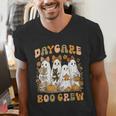 Boo Crew Daycare Teacher Matching Halloween Costume Ghost Men's V-Neck T-Shirt, funny gift Boo Crew Daycare Teacher Matching Halloween Costume Ghost Men's V-Neck T-Shirt, funny gift