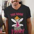 The Book Fairy Reading Teacher Librarian T-Shirt Men's V-Neck T-Shirt, funny gift The Book Fairy Reading Teacher Librarian T-Shirt Men's V-Neck T-Shirt, funny gift