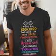 Books Reading English Teacher Student For Men Women Kids Men's V-Neck T-Shirt, English Teacher Shirts, funny gift