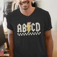 Boys Girls Teachers ABCD Rock Graphic Back To School Class Men's V-Neck T-Shirt, funny gift Boys Girls Teachers ABCD Rock Graphic Back To School Class Men's V-Neck T-Shirt, funny gift