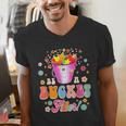 Be A Bucket Filler Teacher Teaching Groovy Back To School For Men Women Men's V-Neck T-Shirt, Groovy Teacher Shirts, funny gift