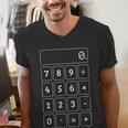 Calculator Costume Halloween Math Teacher Nerd For Men Women Men's V-Neck T-Shirt, funny gift Calculator Costume Halloween Math Teacher Nerd For Men Women Men's V-Neck T-Shirt, funny gift