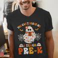 You Cant Scare Me I Teach Pre-K Teacher Halloween Men's V-Neck T-Shirt, funny gift You Cant Scare Me I Teach Pre-K Teacher Halloween Men's V-Neck T-Shirt, funny gift