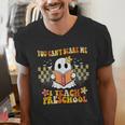 You Can't Scare Me I Teach Preschool Ghost Halloween Teacher Men's V-Neck T-Shirt, funny gift You Can't Scare Me I Teach Preschool Ghost Halloween Teacher Men's V-Neck T-Shirt, funny gift