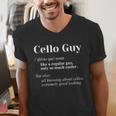 Cello Guy Definition Cello Player Classical Music Teacher Men's V-Neck T-Shirt, funny gift Cello Guy Definition Cello Player Classical Music Teacher Men's V-Neck T-Shirt, funny gift