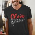 Choir Chorister Choir Teacher Choir Director Men's V-Neck T-Shirt, funny gift