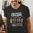 Complementary Colors Pun Artist Art Teacher T-Shirt Men's V-Neck T-Shirt, funny gift Complementary Colors Pun Artist Art Teacher T-Shirt Men's V-Neck T-Shirt, funny gift