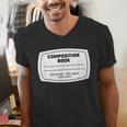 Composition Notebook Halloween Costume Teacher Student Men's V-Neck T-Shirt, funny gift Composition Notebook Halloween Costume Teacher Student Men's V-Neck T-Shirt, funny gift