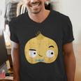 The Cool Bean Good Egg Teacher Halloween Costume Food Group Men's V-Neck T-Shirt, funny gift The Cool Bean Good Egg Teacher Halloween Costume Food Group Men's V-Neck T-Shirt, funny gift
