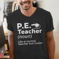 Cool PE Teacher Art For Men Women Physical Education Teacher Men's V-Neck T-Shirt, Pe Teacher Shirts, funny gift Cool PE Teacher Art For Men Women Physical Education Teacher Men's V-Neck T-Shirt, Pe Teacher Shirts, funny gift