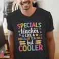 Cool Specials Teacher Specials Team Specials Squad Men's V-Neck T-Shirt, funny gift Cool Specials Teacher Specials Team Specials Squad Men's V-Neck T-Shirt, funny gift