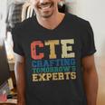 CTE Teacher Education Career Technical Men's V-Neck T-Shirt, funny gift CTE Teacher Education Career Technical Men's V-Neck T-Shirt, funny gift