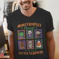 Cute Halloween Teacher Men's V-Neck T-Shirt, funny gift Cute Halloween Teacher Men's V-Neck T-Shirt, funny gift