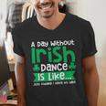 A Day Without Irish Dance Step Dance Teacher Irish Dancer Men's V-Neck T-Shirt, funny gift