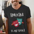 Drama Teacher For Theatre And Performing Arts Men's V-Neck T-Shirt, funny gift Drama Teacher For Theatre And Performing Arts Men's V-Neck T-Shirt, funny gift
