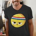 The Eggcellent Athlete Good Egg Teacher Halloween Food Group Men's V-Neck T-Shirt, funny gift The Eggcellent Athlete Good Egg Teacher Halloween Food Group Men's V-Neck T-Shirt, funny gift