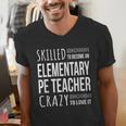 Elementary PE Teacher Tshirt Appreciation Men's V-Neck T-Shirt, Pe Teacher Shirts, funny gift