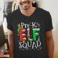 Elf Squad Pre-k Teacher Christmas Child Xmas Men's V-Neck T-Shirt, funny gift Elf Squad Pre-k Teacher Christmas Child Xmas Men's V-Neck T-Shirt, funny gift