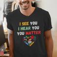 Emotional Intelligence Quote For School Counselor Teacher Men's V-Neck T-Shirt, funny gift