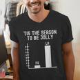 Fa La 8 Math Pun Math Teacher Christmas Men's V-Neck T-Shirt, funny gift Fa La 8 Math Pun Math Teacher Christmas Men's V-Neck T-Shirt, funny gift