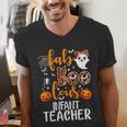 Faboolous INFANT Teacher Halloween Men's V-Neck T-Shirt, funny gift