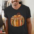 Fall Book Halloween Costume Autumn Pumpkin Teacher Kids Men's V-Neck T-Shirt, funny gift Fall Book Halloween Costume Autumn Pumpkin Teacher Kids Men's V-Neck T-Shirt, funny gift