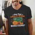Are You Fall O Ween Directions Halloween Teacher Retro Men's V-Neck T-Shirt, funny gift Are You Fall O Ween Directions Halloween Teacher Retro Men's V-Neck T-Shirt, funny gift
