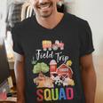 Farm Trip Field Trip Squad Farm Visit Teachers Students Men's V-Neck T-Shirt, funny gift