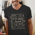 Fifth Grade Squad Adventure Camping 5th Grade Teacher Kids Men's V-Neck T-Shirt, funny gift Fifth Grade Squad Adventure Camping 5th Grade Teacher Kids Men's V-Neck T-Shirt, funny gift